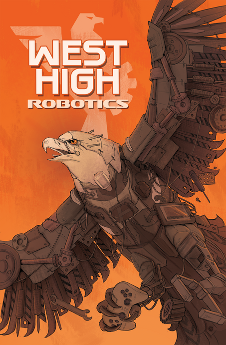 During 2019-2020, I was apart of the West High Robotics team in Anchorage, Alaska. I designed print and digital media for merchandising and brand identity including logos, banners, apparel, posters, and stickers. I also assisted in the creation of social